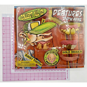 Vintage Vending Display Board Dentures by D'wayne 0077